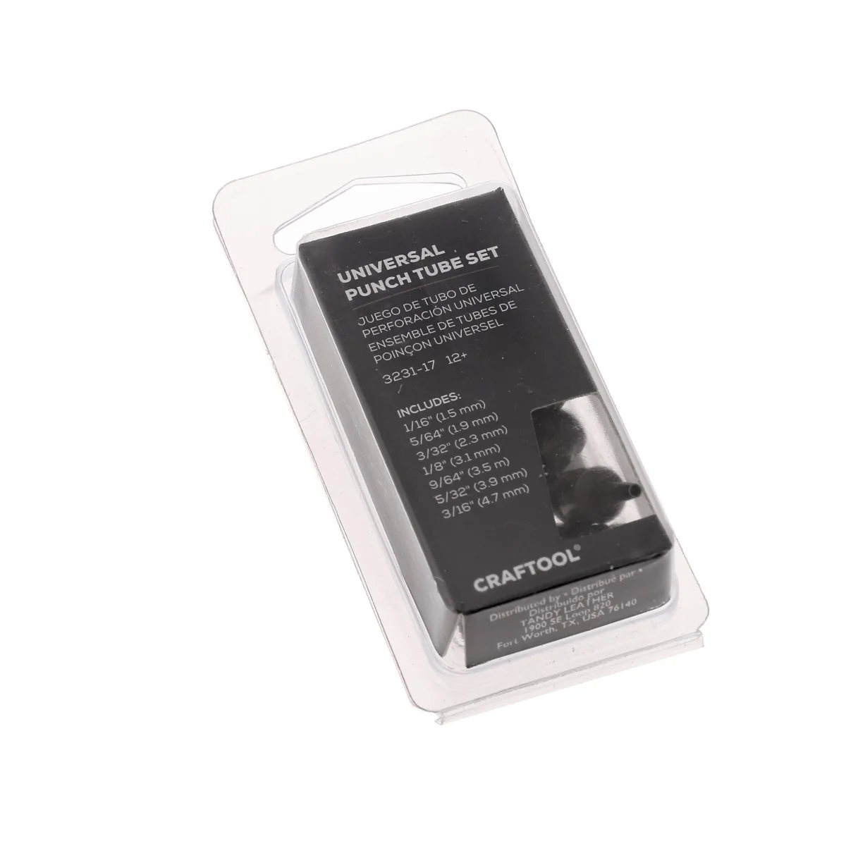 Lot de 7 embouts ronds pour emporte-pièces à frapper 3003 - de 1,5 à 4,7 mm - Tandy Leather - Image 3