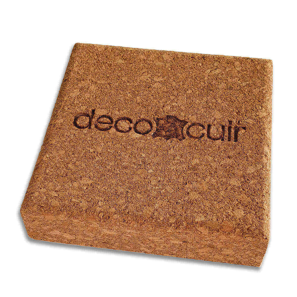 Bloc de liège Deco Cuir - 8x8 cm - Image 3