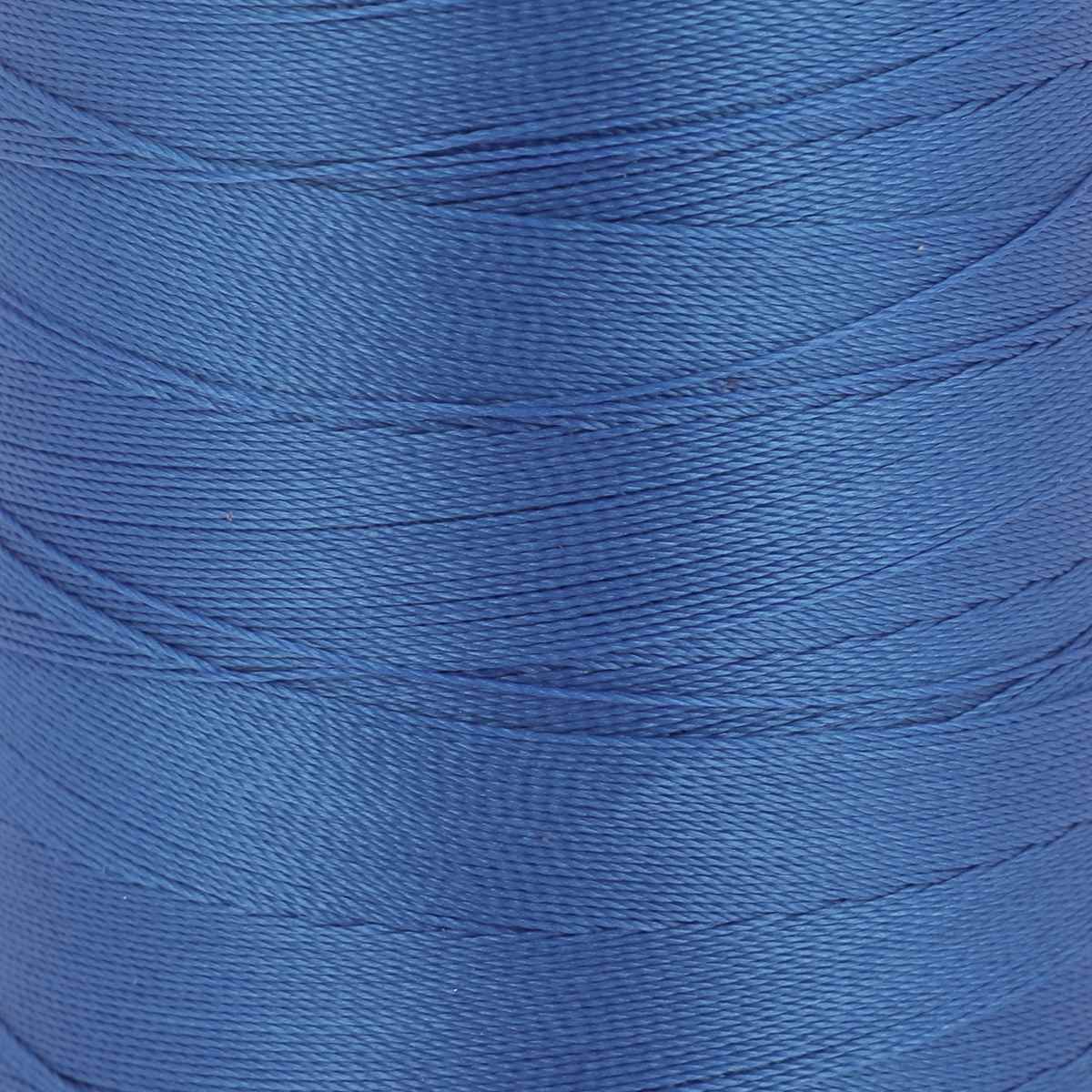 Bobine de fil polyester GRAL N°30 - 1000m Bleu Moyen U7443 - Image 3