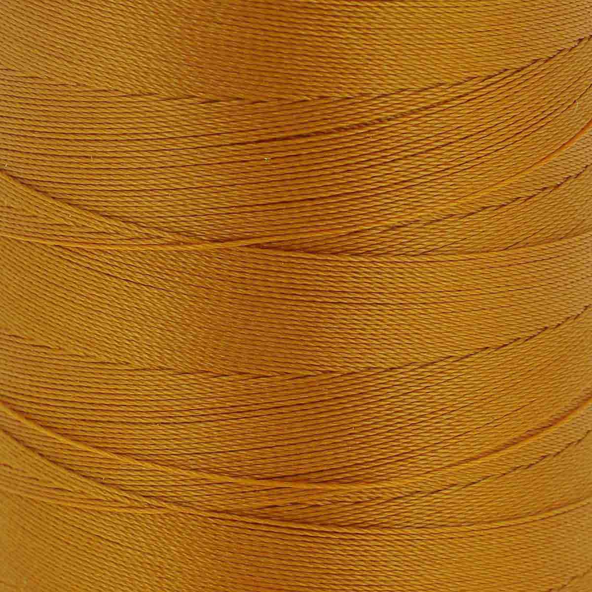 Bobine de fil polyester GRAL N°30 - 1000m Marron Fauve U2483 - Image 3