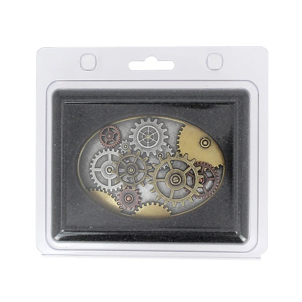 Boucle de ceinturon STEAMPUNK ovale - 44mm - Image 4