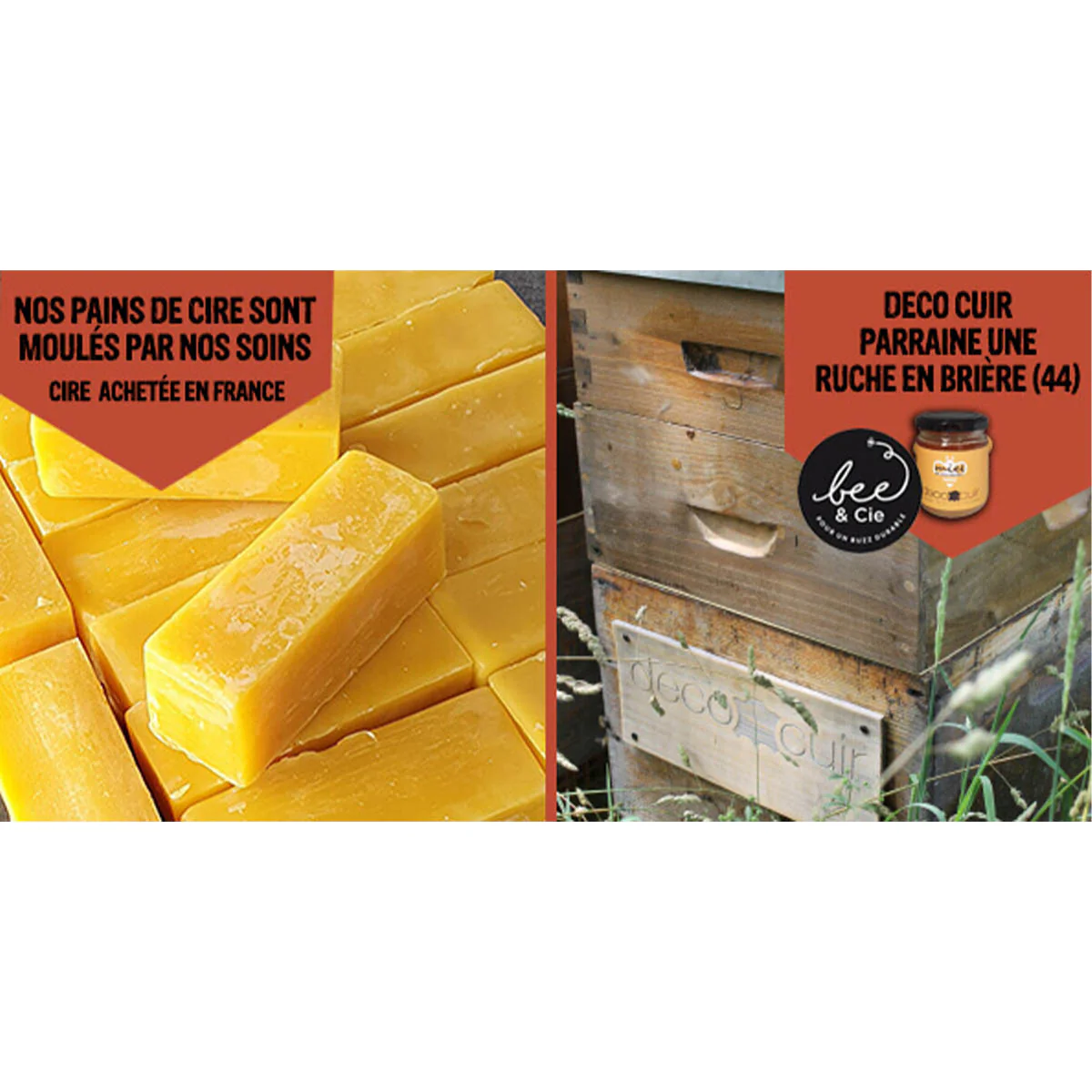 Cire d'abeille Deco Cuir - Image 3