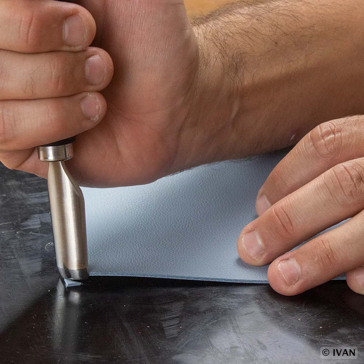 Couteau de découpe d'angles pour cuir - COINS ARRONDIS - Craftplus 83115 - Image 5