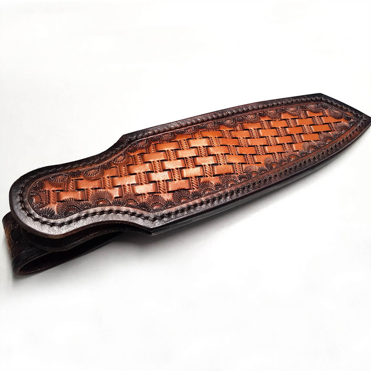 Morceau de cuir de collet tannage végétal NATUREL - CLASSIC - Image 6