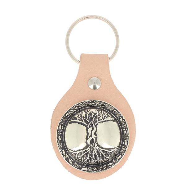 Découpe OVALE pour porte clés en cuir à riveter - Image 3