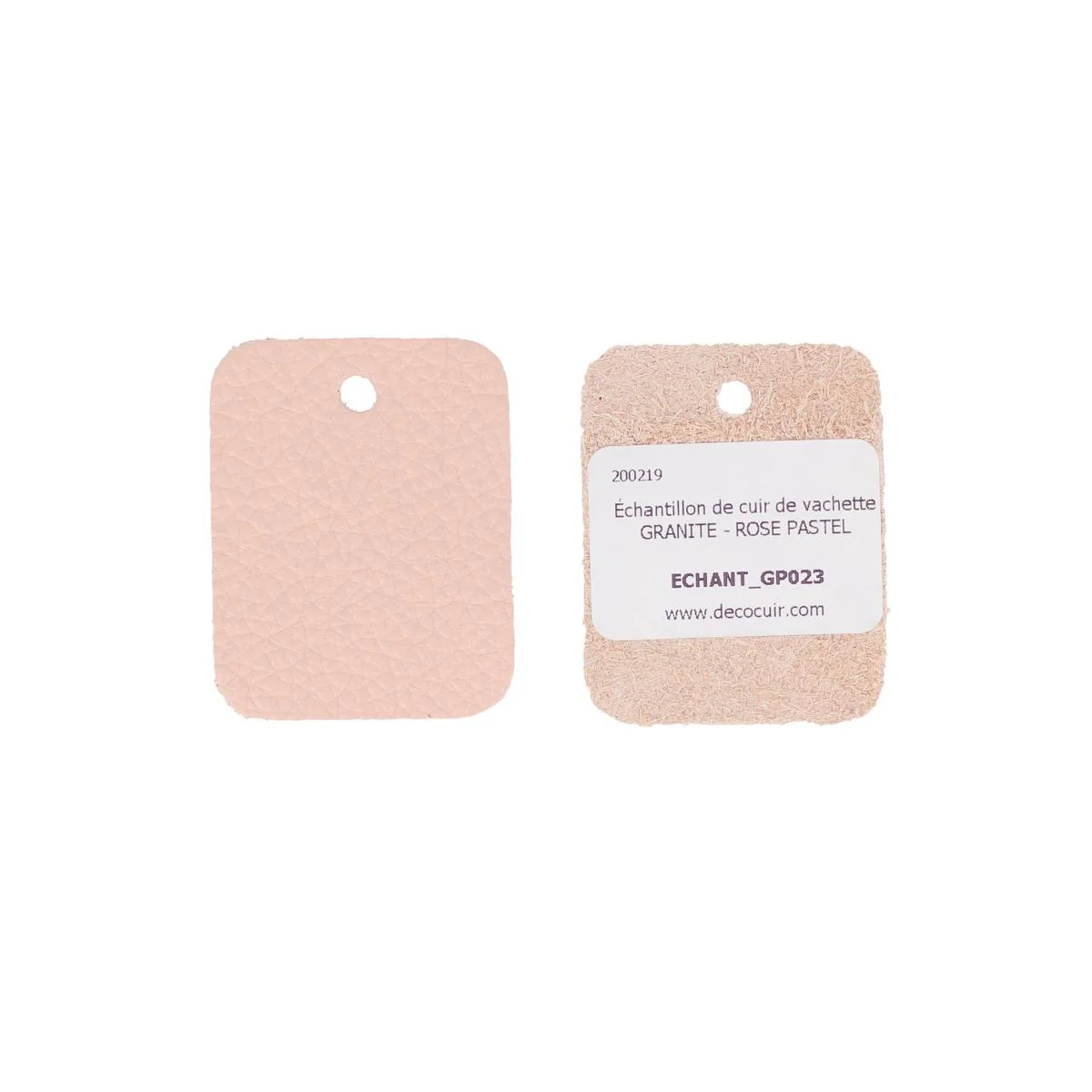 Un échantillon de cuir de vachette GRANITE - Image 20