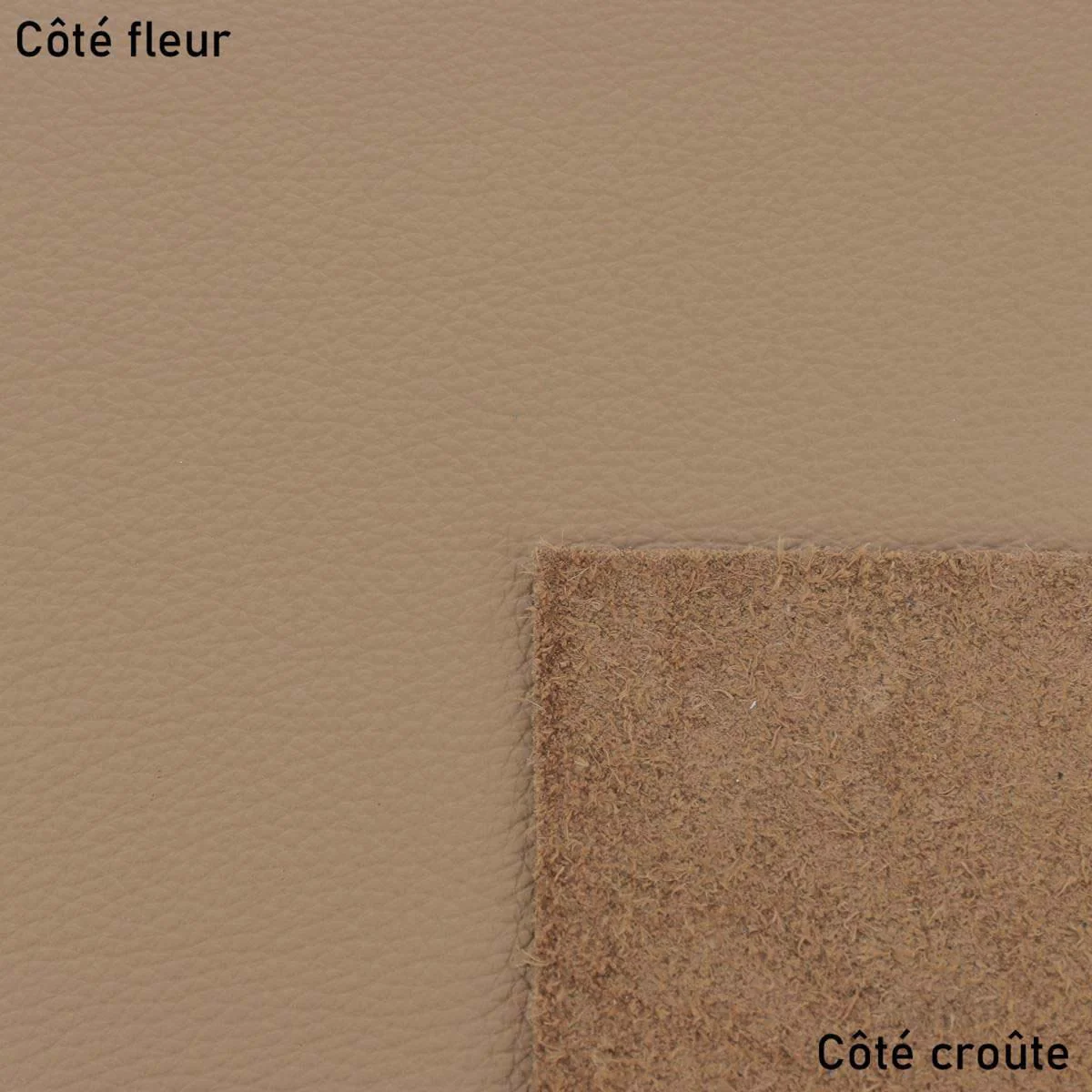 Un échantillon de cuir de vachette GRANITE - Image 9