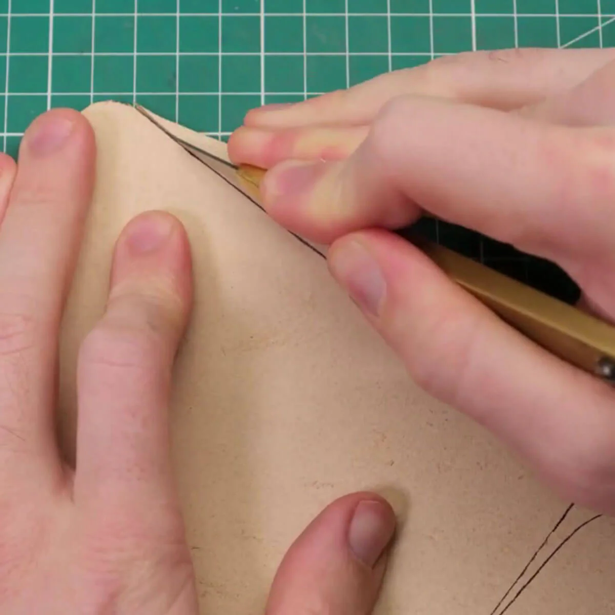 Fourreau laiton " L'INDISPENSABLE " + 1 lame - Vergez Blanchard - Image 4