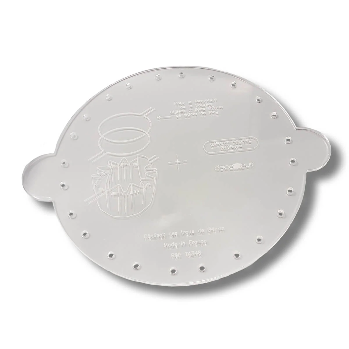 Gabarit pour bourse - Deco Cuir - Image 4