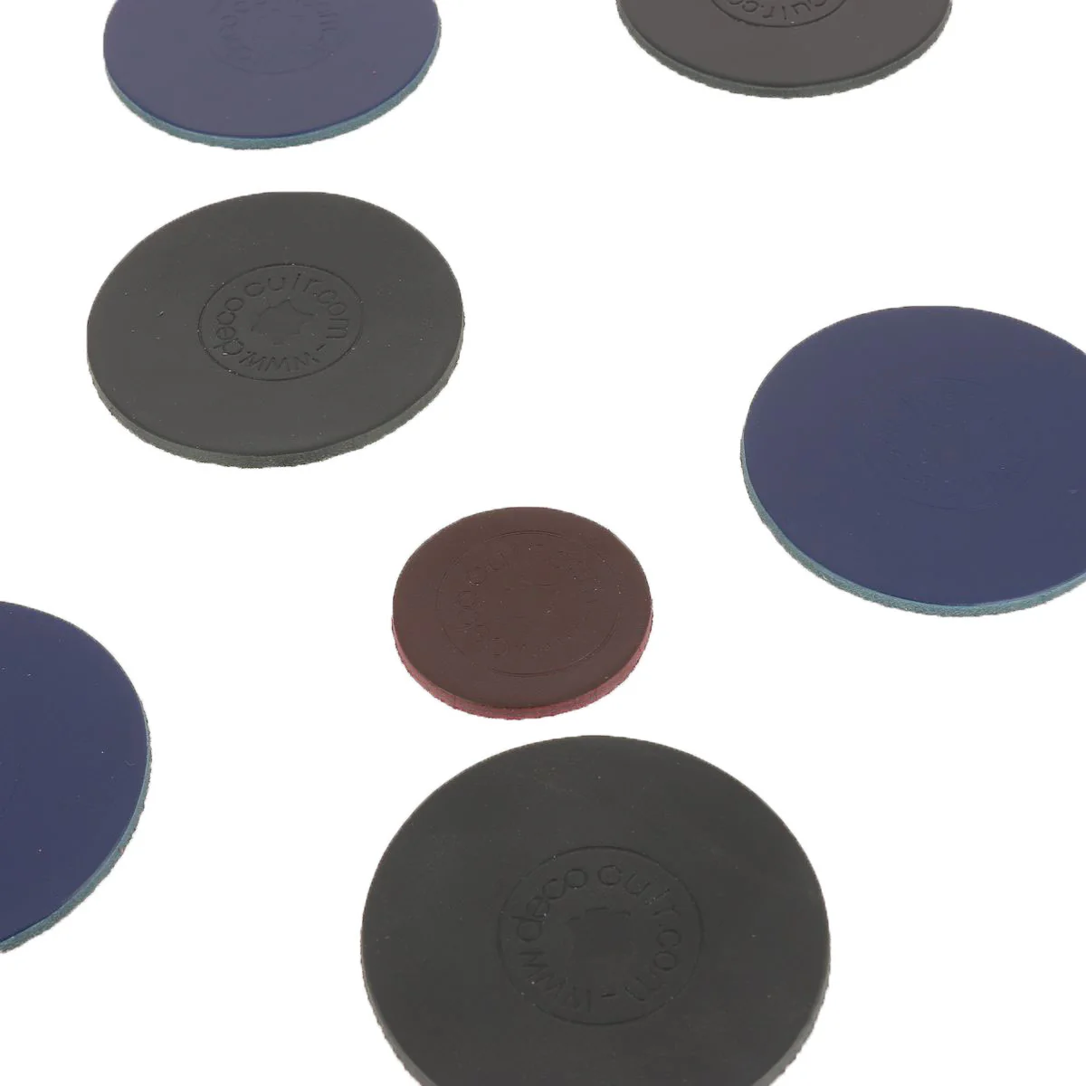 Jeu de 6 palets d'intérieur en cuir - Deco Cuir - Image 3