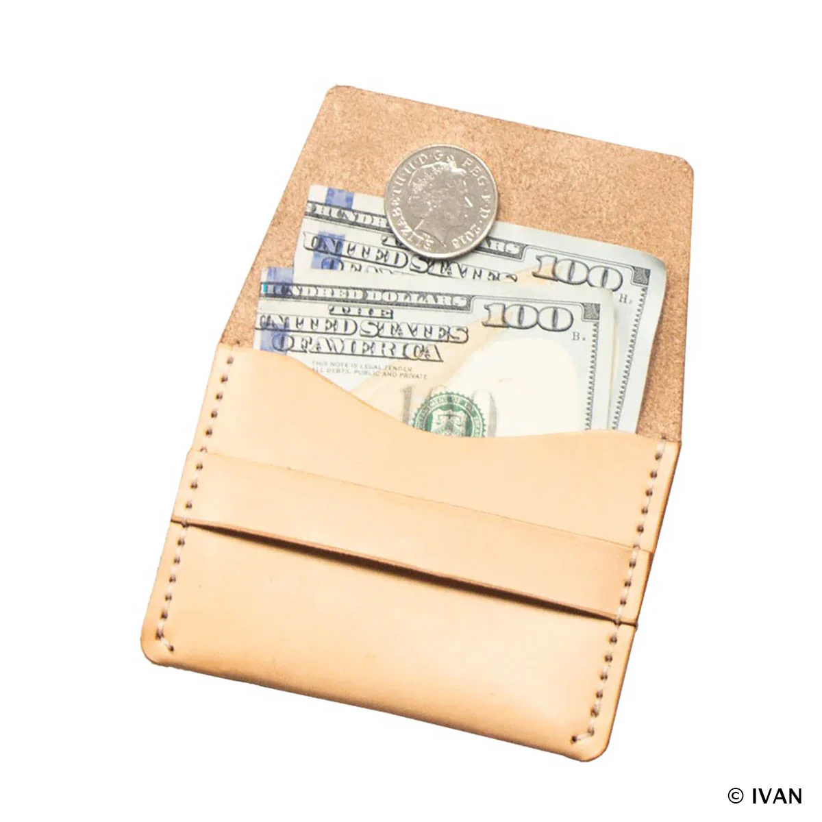 Kit DIY pour porte-cartes en cuir Rowan - MakerAid 44179 - Image 3