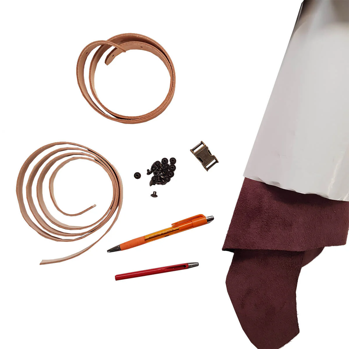 Kit DIY - Tablier en cuir - Image 3