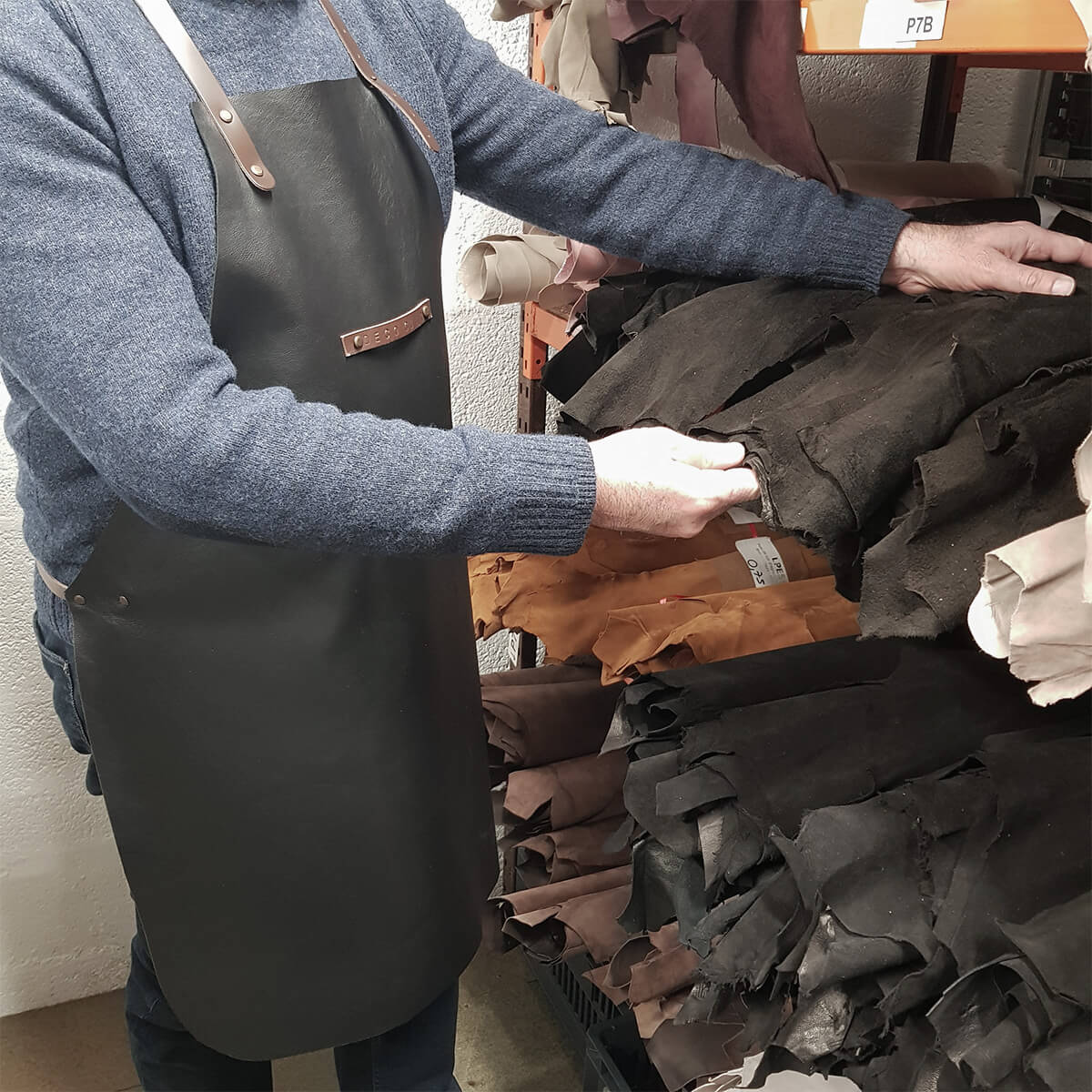 Kit DIY - Tablier en cuir - Image 6