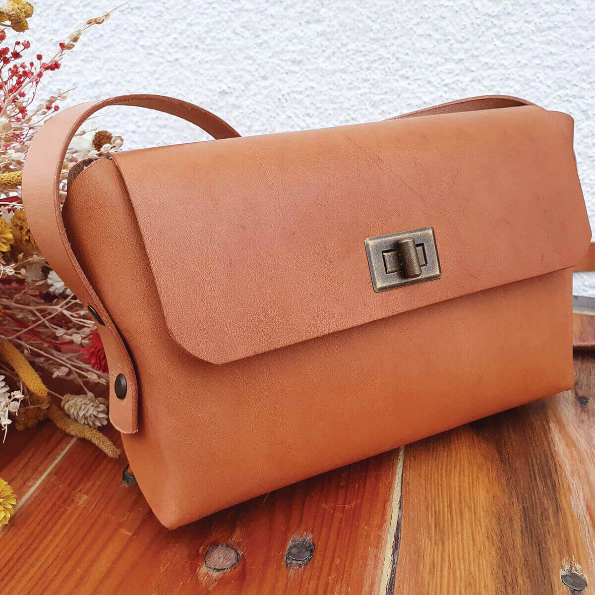 KIT COMPLET - Ma première pochette en cuir tannage végétal - Image 4