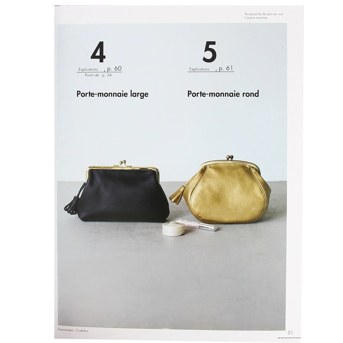 Livre "Accessoires & sacs en cuir" - Bag Artist School Repre - Image 9