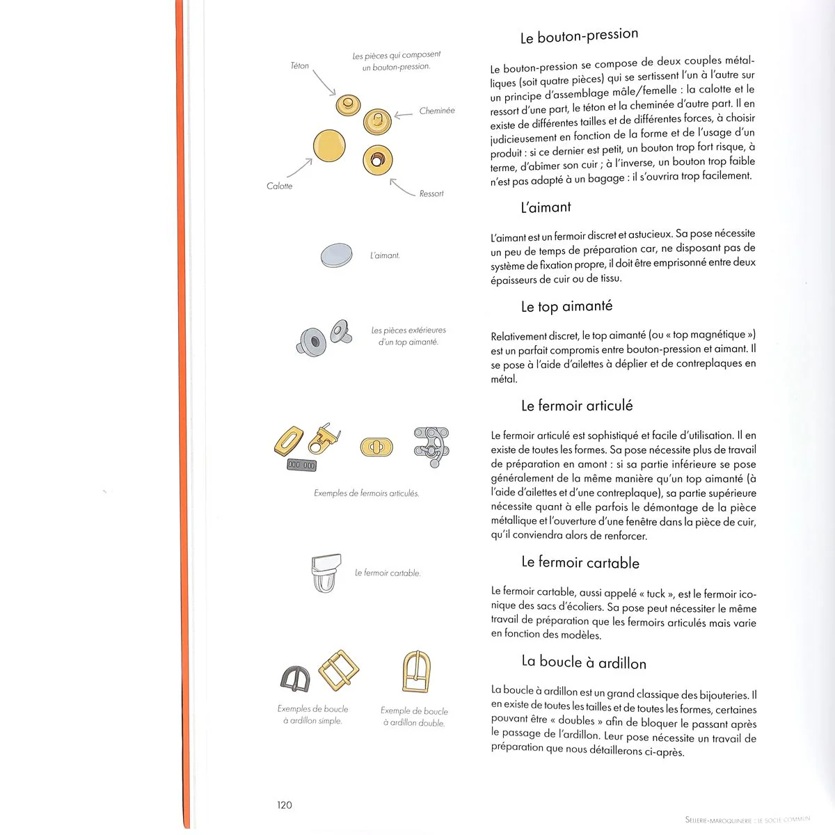 Livre "Techniques de sellerie-maroquinerie" - Emmanuelle Sarsar et Anaïs Guégan - Image 3