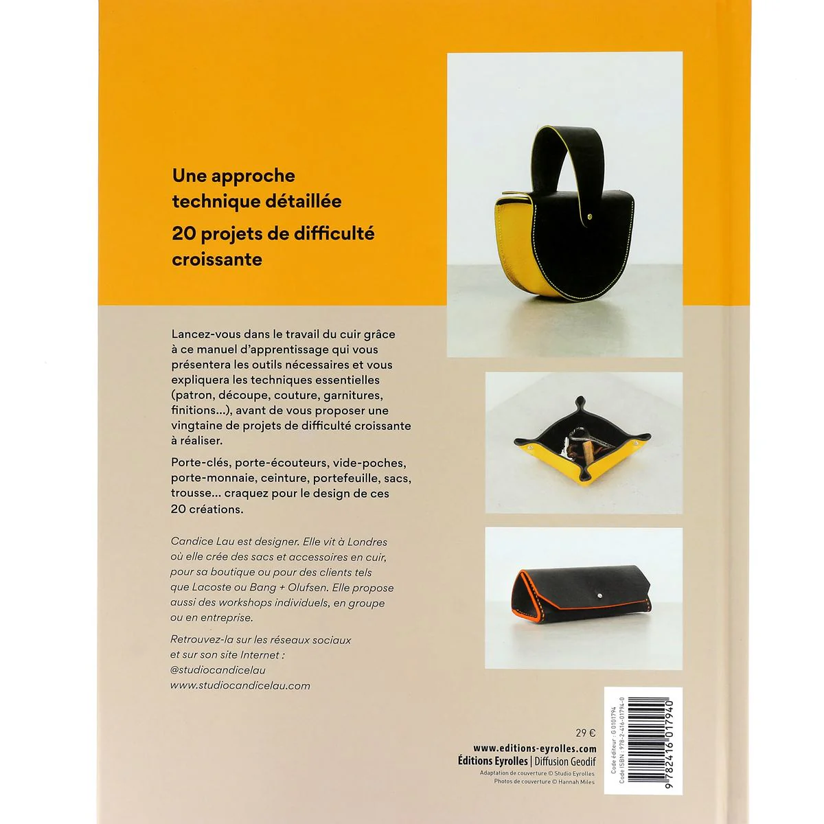 Livre "Travailler le cuir" - Candice Lau - Image 3