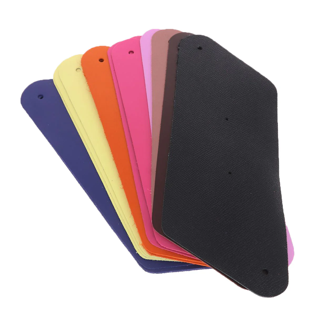 Lot de découpes porte-monnaie triangle en cuir - DIVERS - Image 4