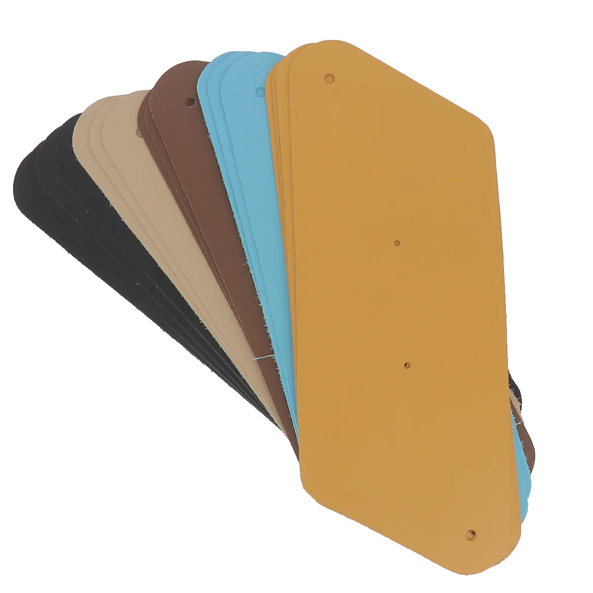 Lot de découpes porte-monnaie triangle en cuir - DIVERS - Image 6