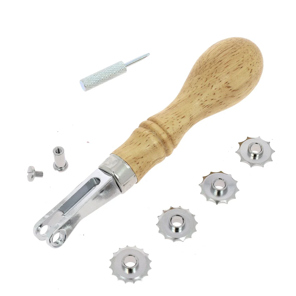 Molette à marquer points de couture 4 tailles : 5 - 6 - 7 - 8 - Ivan 8091-21 - Image 3