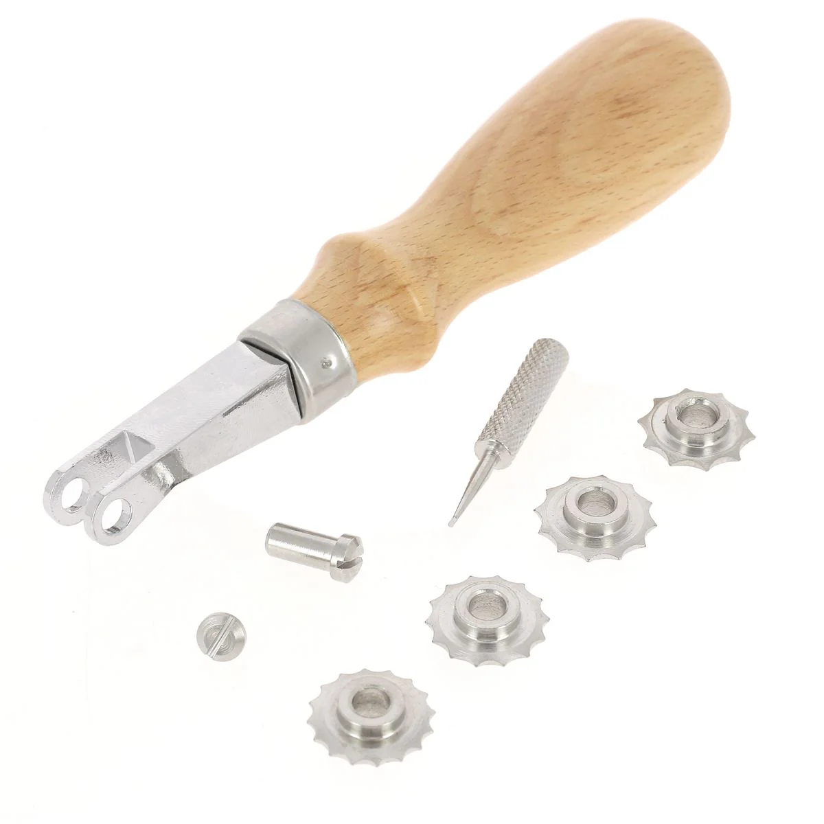 Molette à marquer points de couture 4 tailles : 5 - 6 - 7 - 8 - Tandy Leather 8091-00 - Image 3