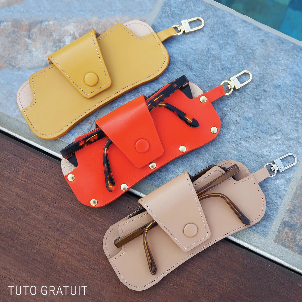 Morceau de cuir SATINLYS - CAPPUCCINO - Image 6