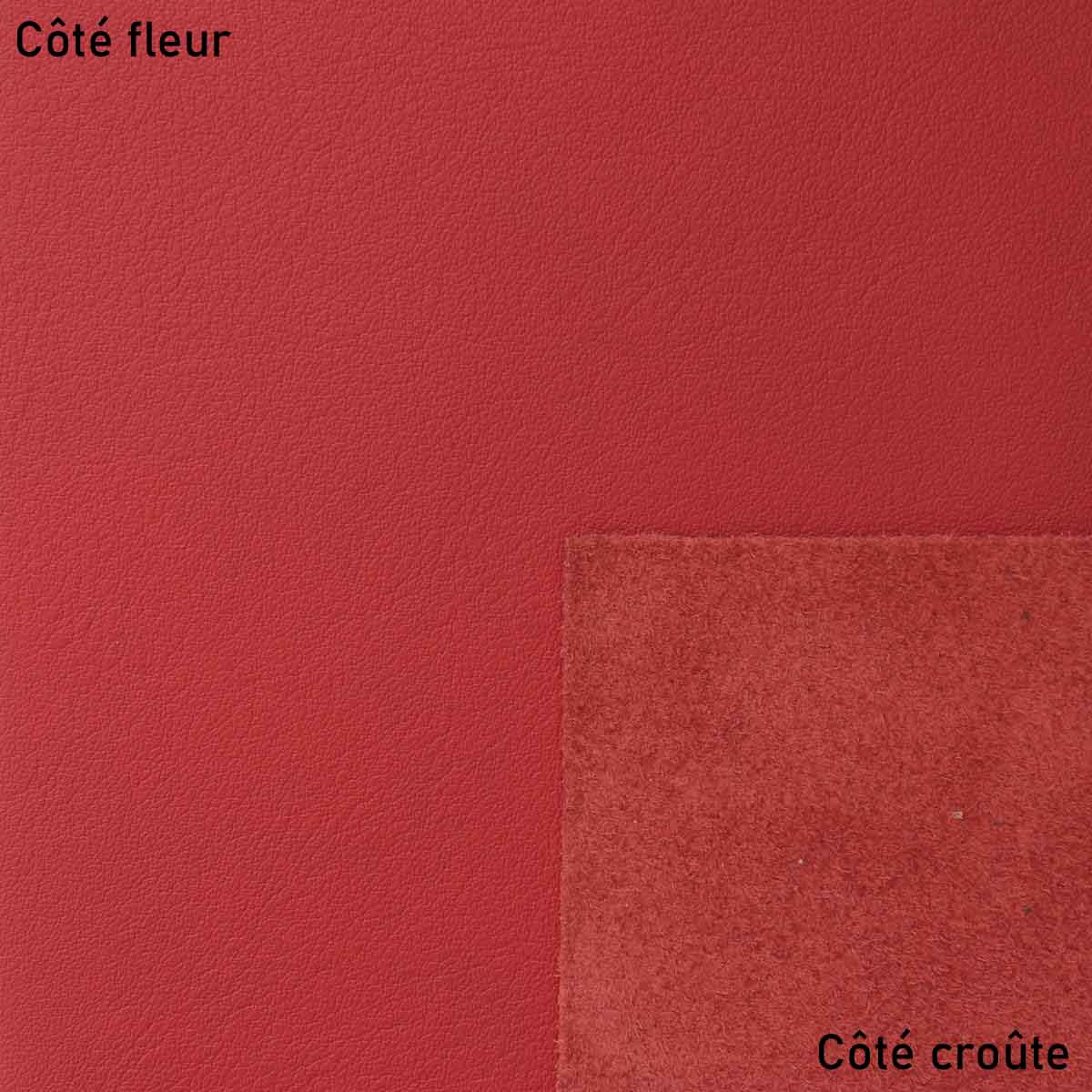 Morceau de cuir SWEET 2 - ROUGE - Image 3