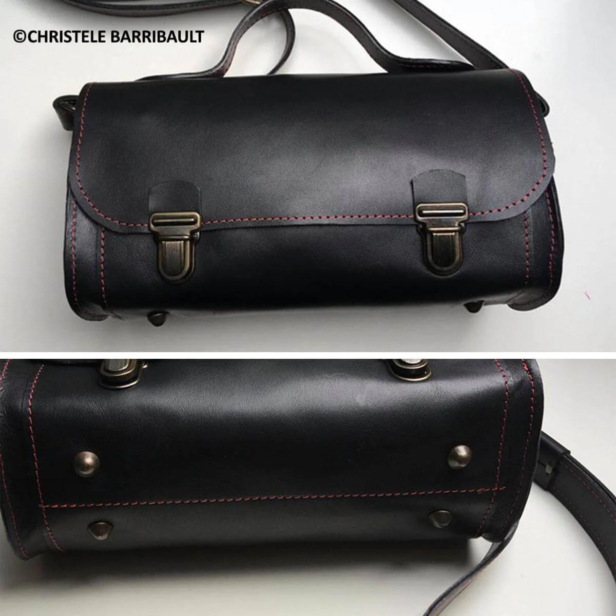 Morceau de cuir SATINLYS - NOIR - Image 7