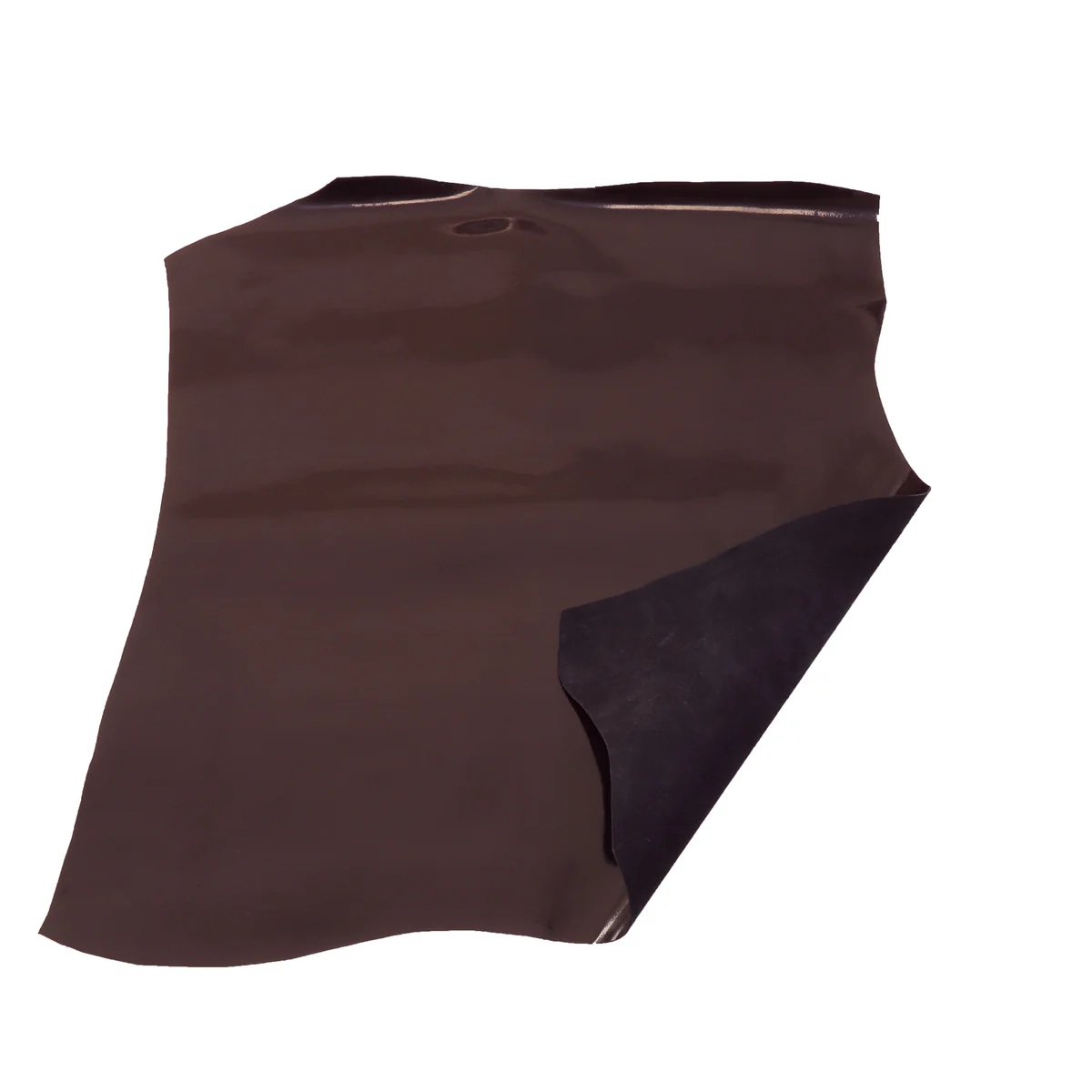 Peau de croûte de cuir verni - AUBERGINE B97 - Image 3