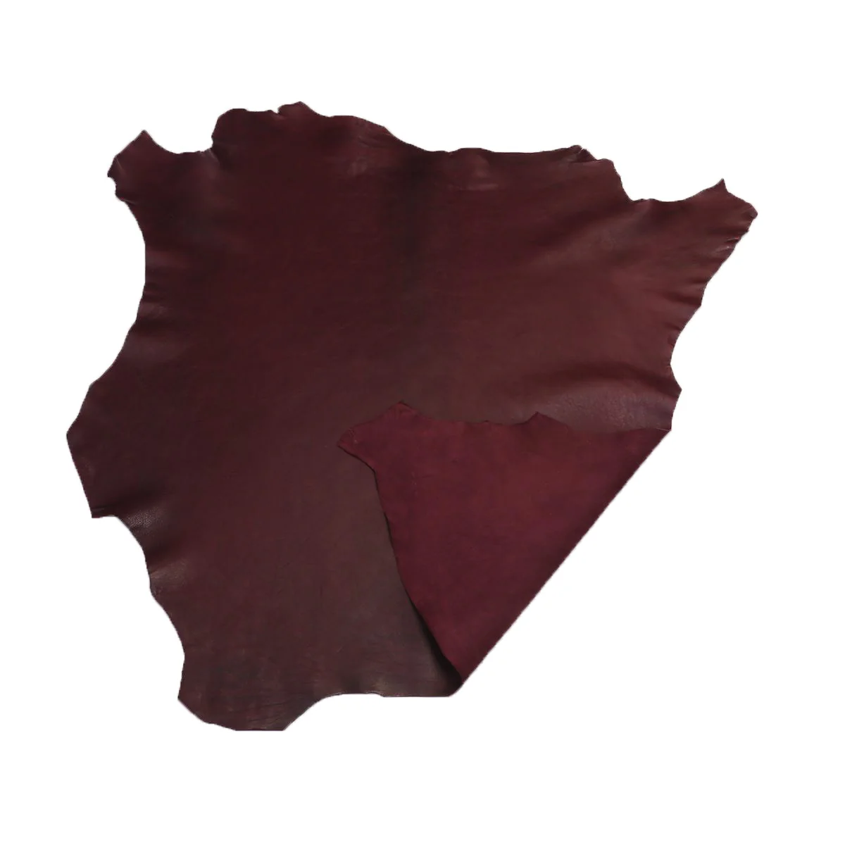 Peau entière de cuir de basane FRANCE - ANILINE - BORDEAUX BAF06 - Image 3