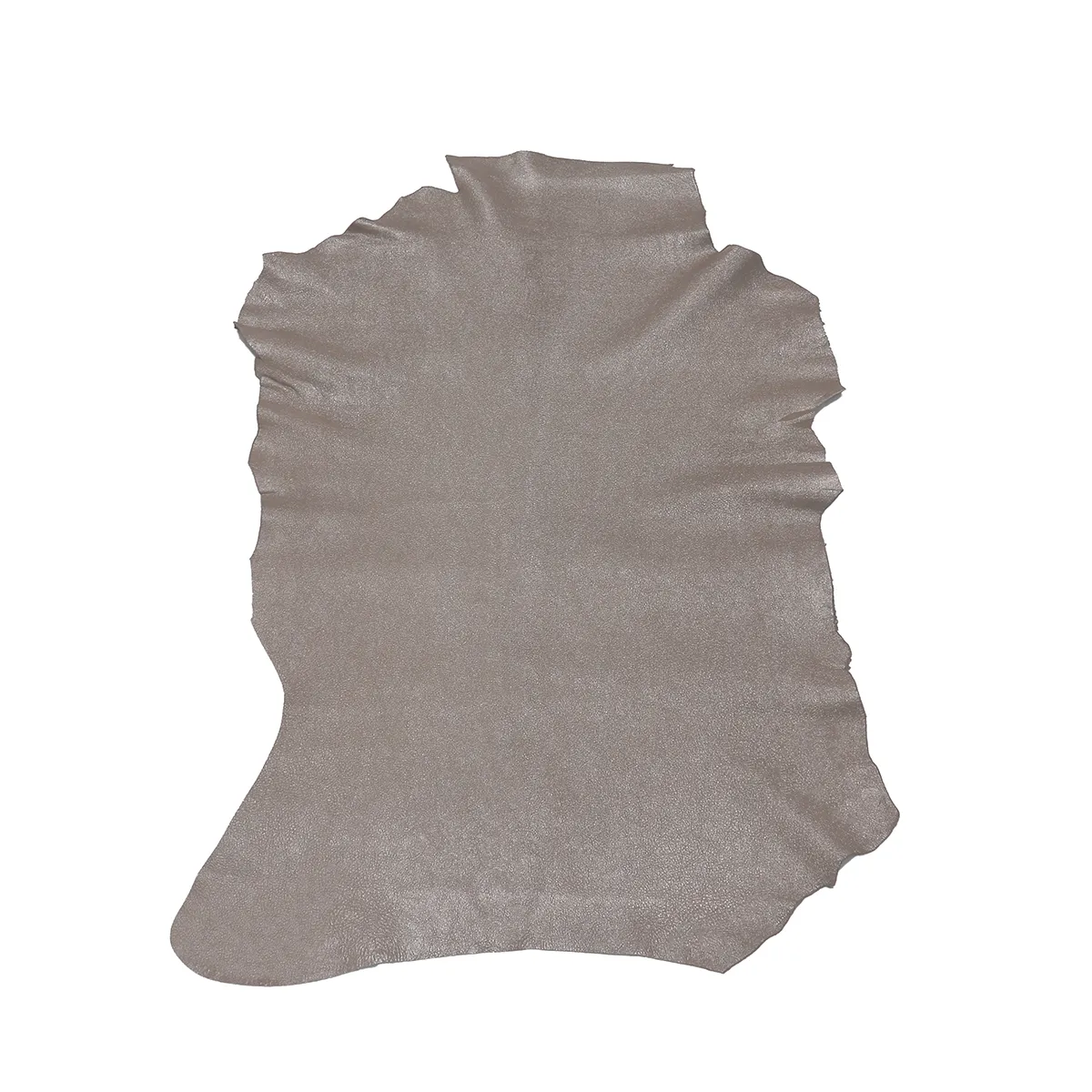 Peau de cuir de chèvre fantaisie - TAUPE PAILLETÉ Q83 - Image 3