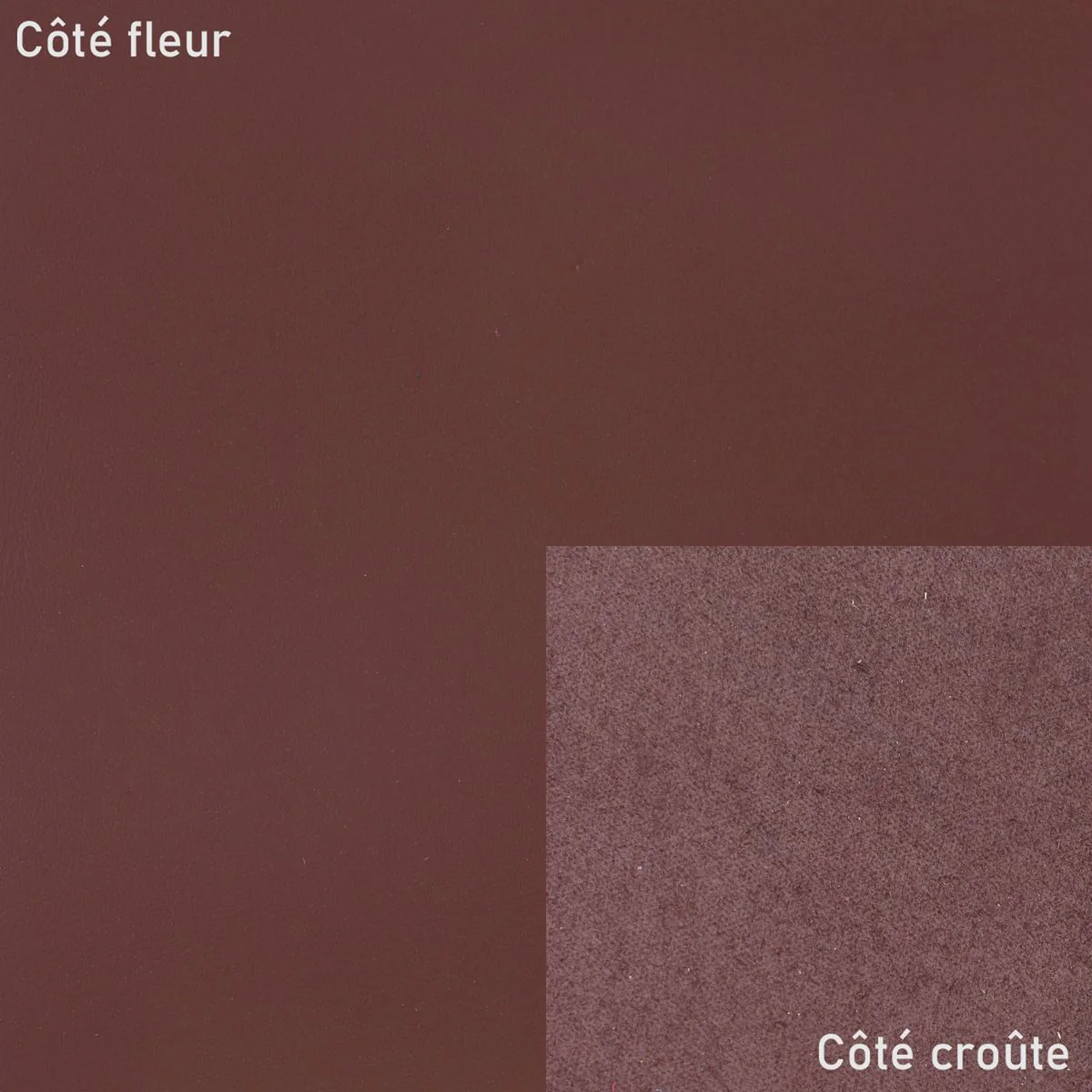 Morceau de cuir SATINLYS - CHÂTAIGNE - Image 3