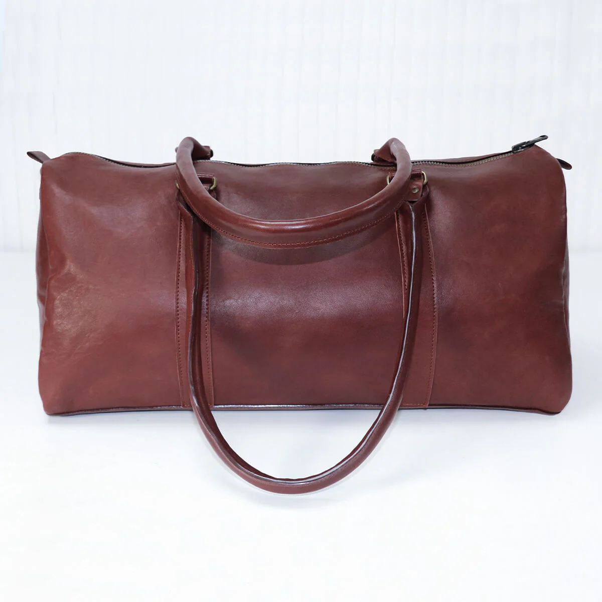 Peau entière de cuir de basane FRANCE - ANILINE - ACAJOU BAF13 - Image 4