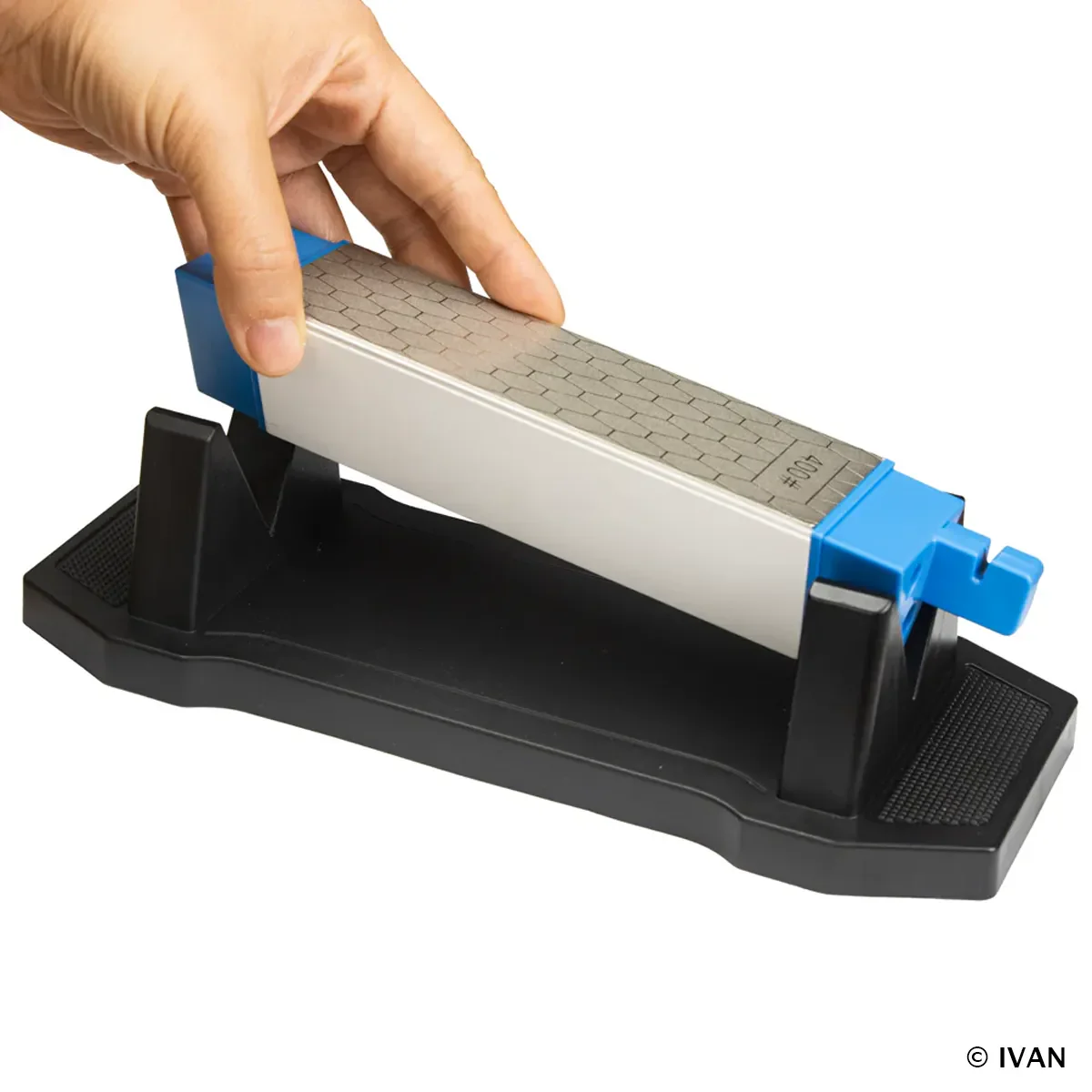 Pierre à aiguiser à 3 faces - 75x105mm - Ivan 3327-00 - Image 3