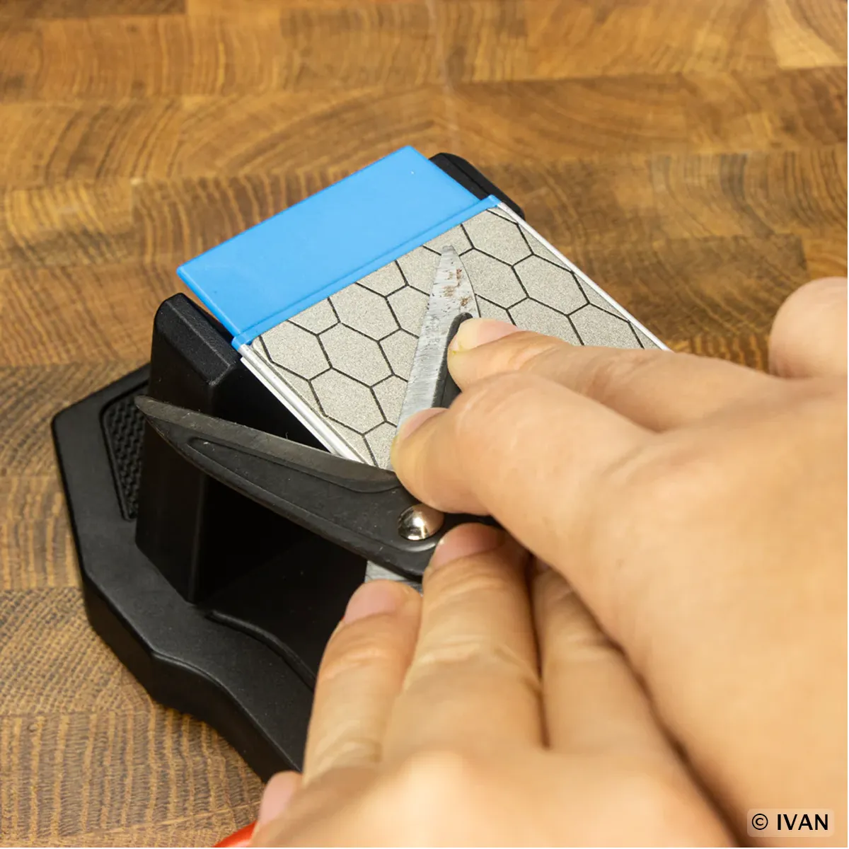 Pierre à aiguiser à 3 faces - 75x105mm - Ivan 3327-00 - Image 5