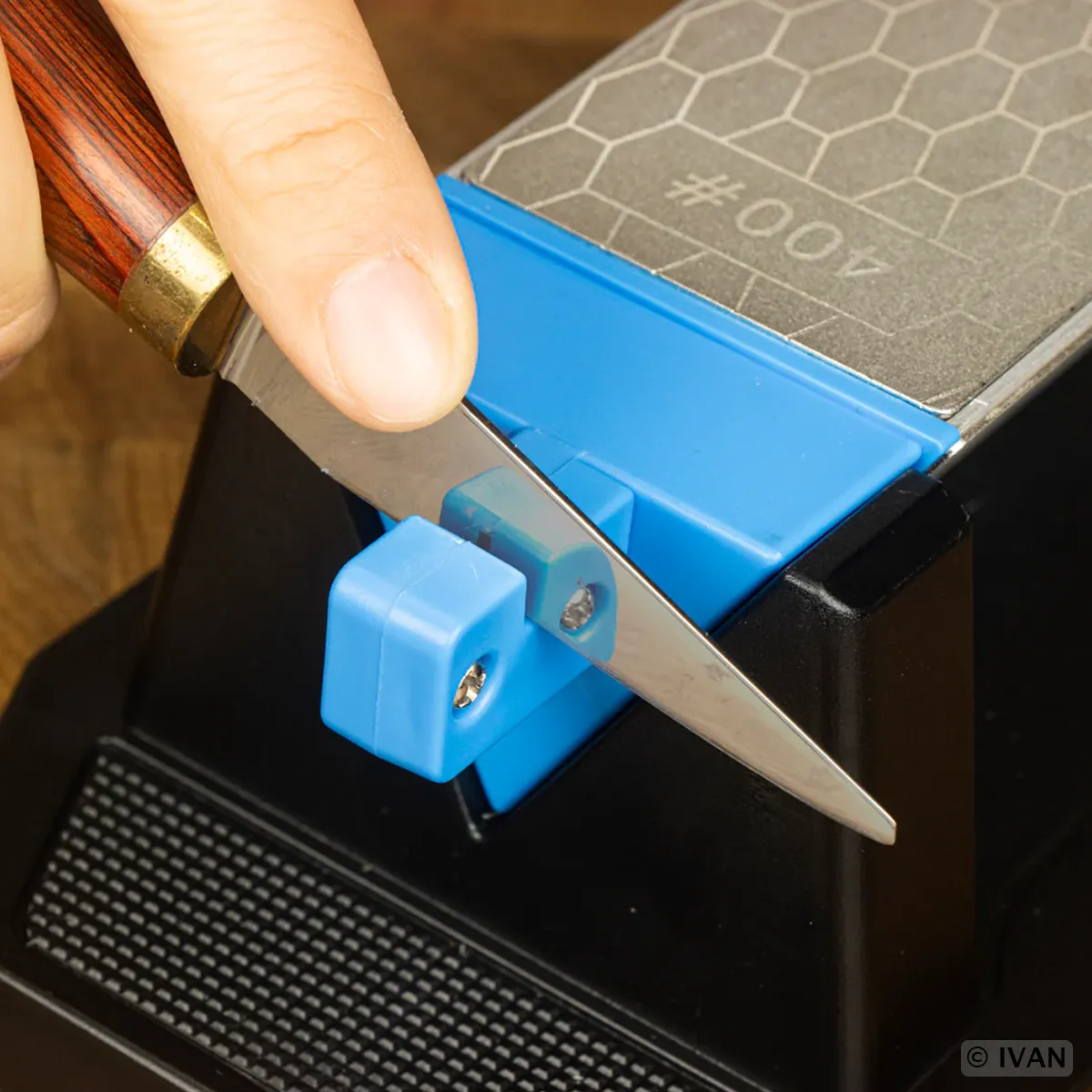 Pierre à aiguiser à 3 faces - 75x105mm - Ivan 3327-00 - Image 8