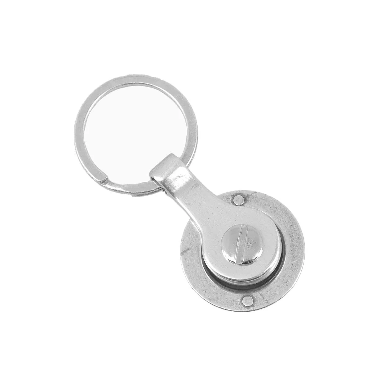 Porte-clé pour concho à visser - NICKELÉ - Ivan - Image 4