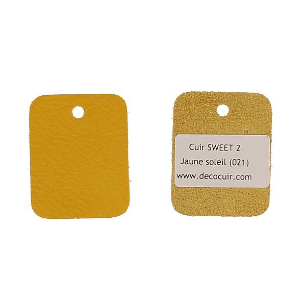 Un échantillon de cuir de vachette SWEET 2 - Image 24