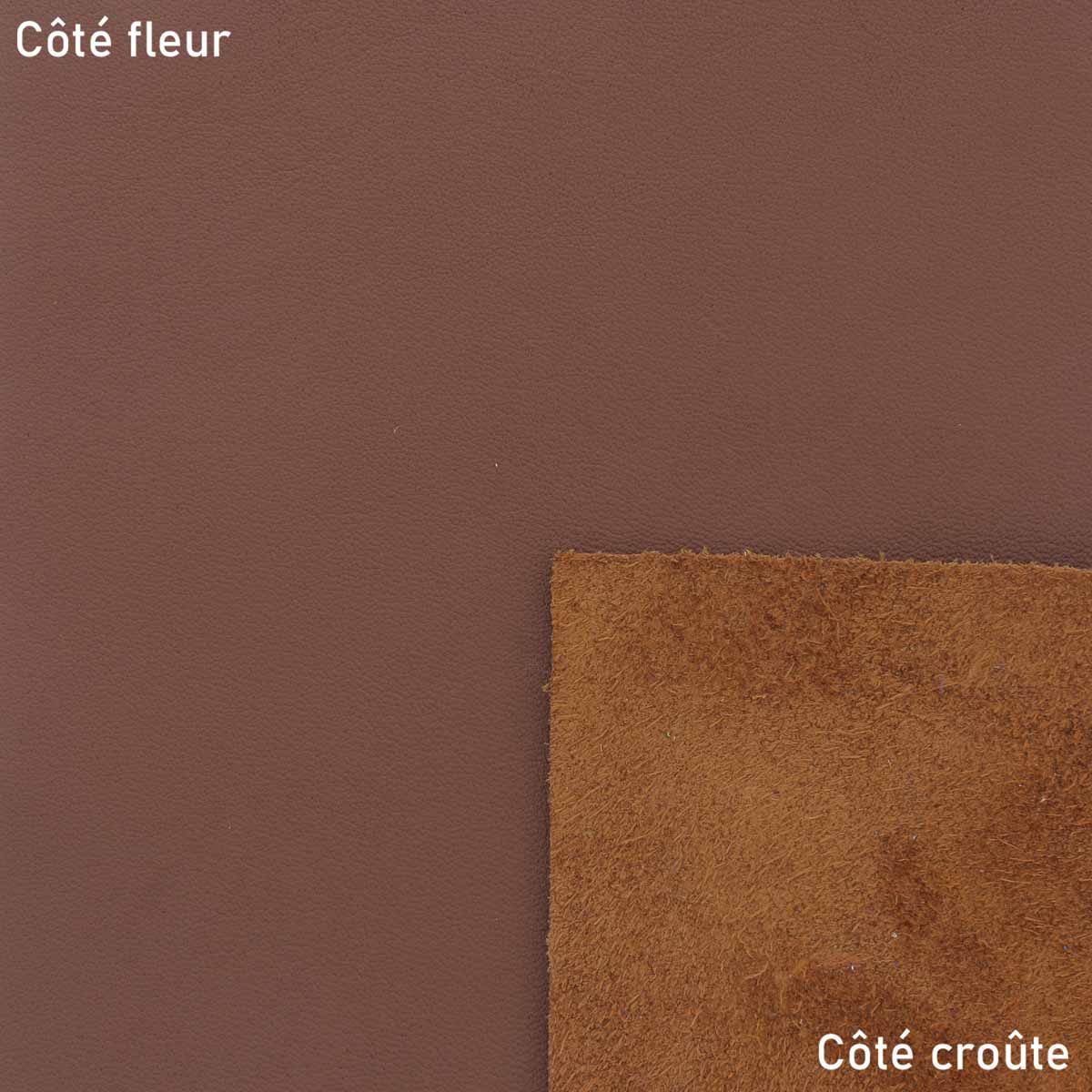 Un échantillon de cuir de vachette SWEET 2 - Image 3